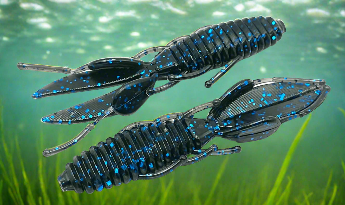 HCR1- The Hunter Creature - Black & Blue 8pk