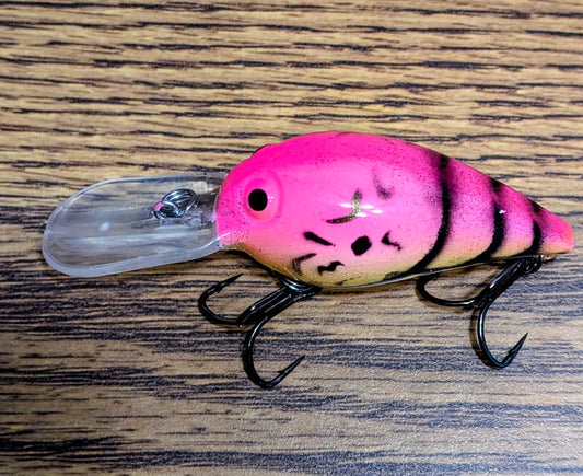 CB-2 Pink/Lemonade Crankbait - Wart