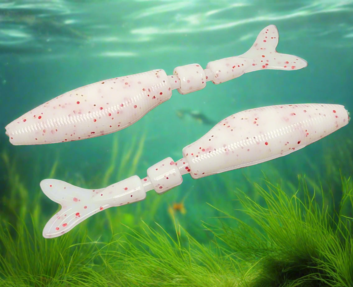 CS-2 Peppermint Twist Chatter Shad 8 pack