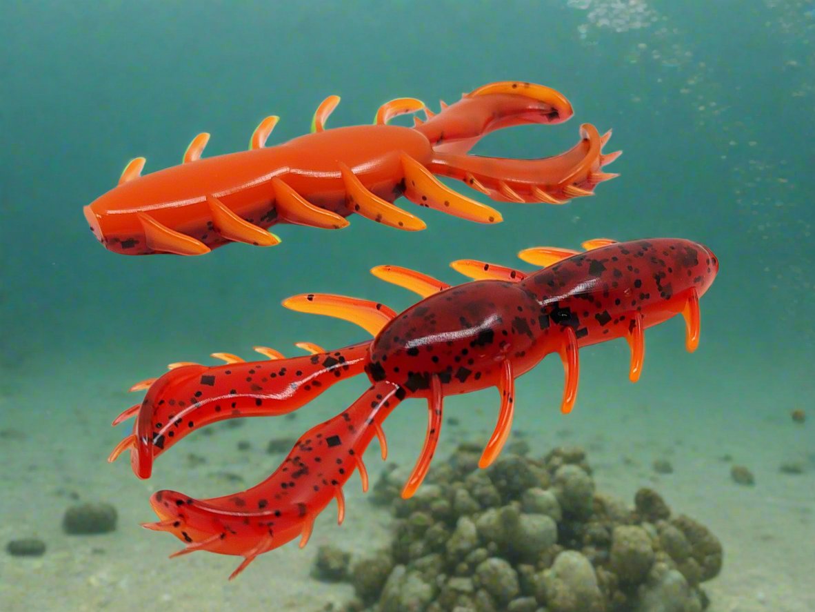 SC-6 Sniper Craw Fireball 8 pack 3.1"