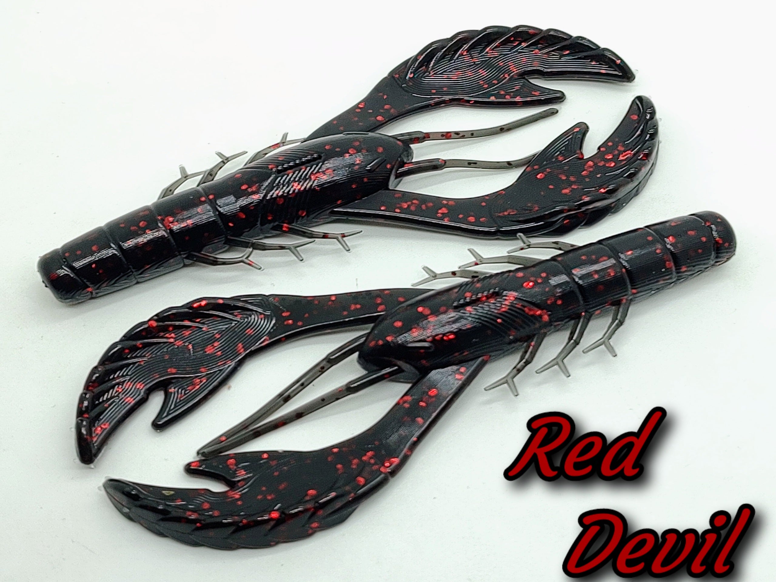 Craw-9 Red Devil 4 Craw 8 pack – Big City Fishing Gear, LLC