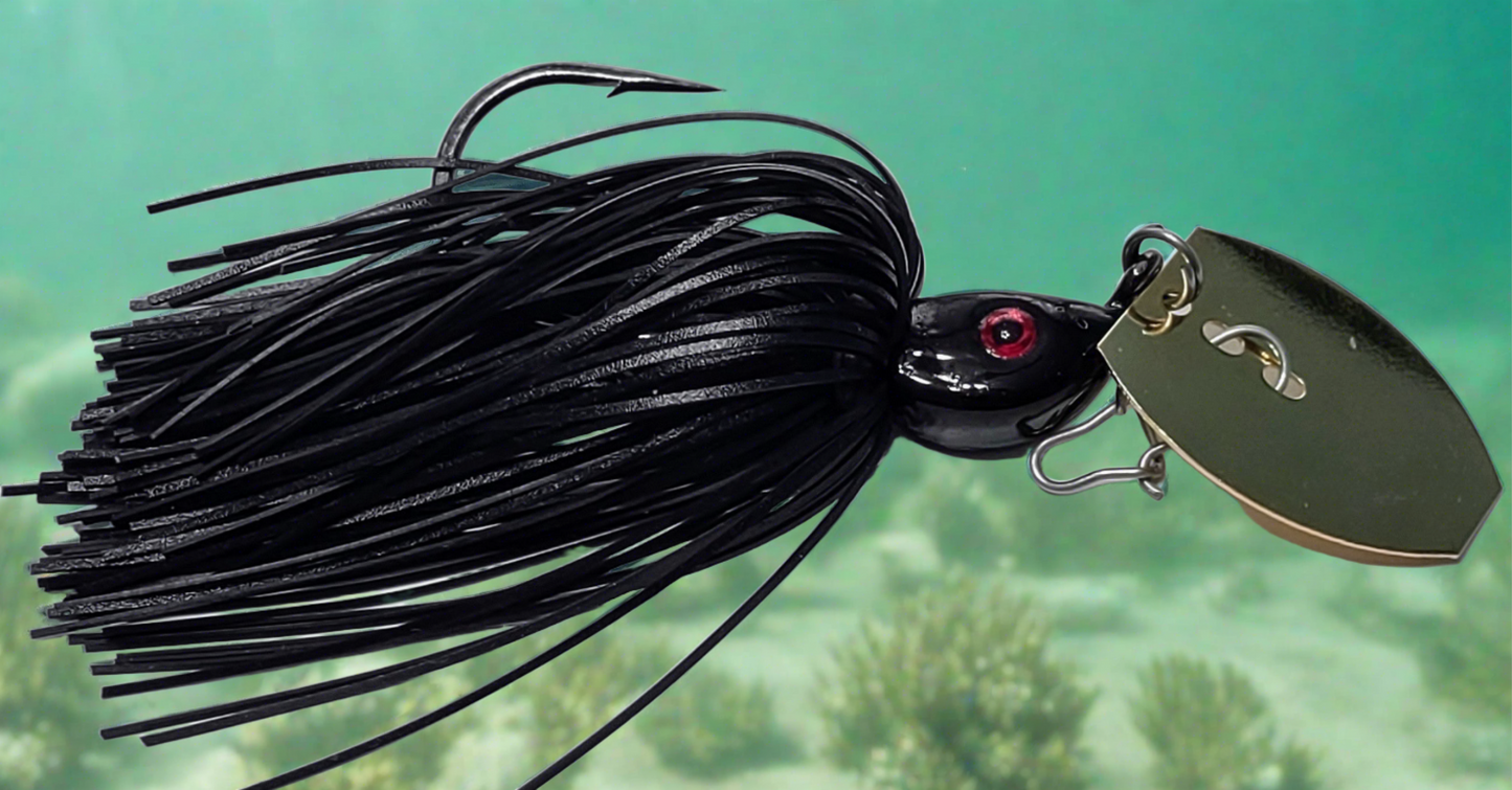 SD-7 Shakedown - Vibrating Jig Black Magic 1/2oz. & 3/8oz.