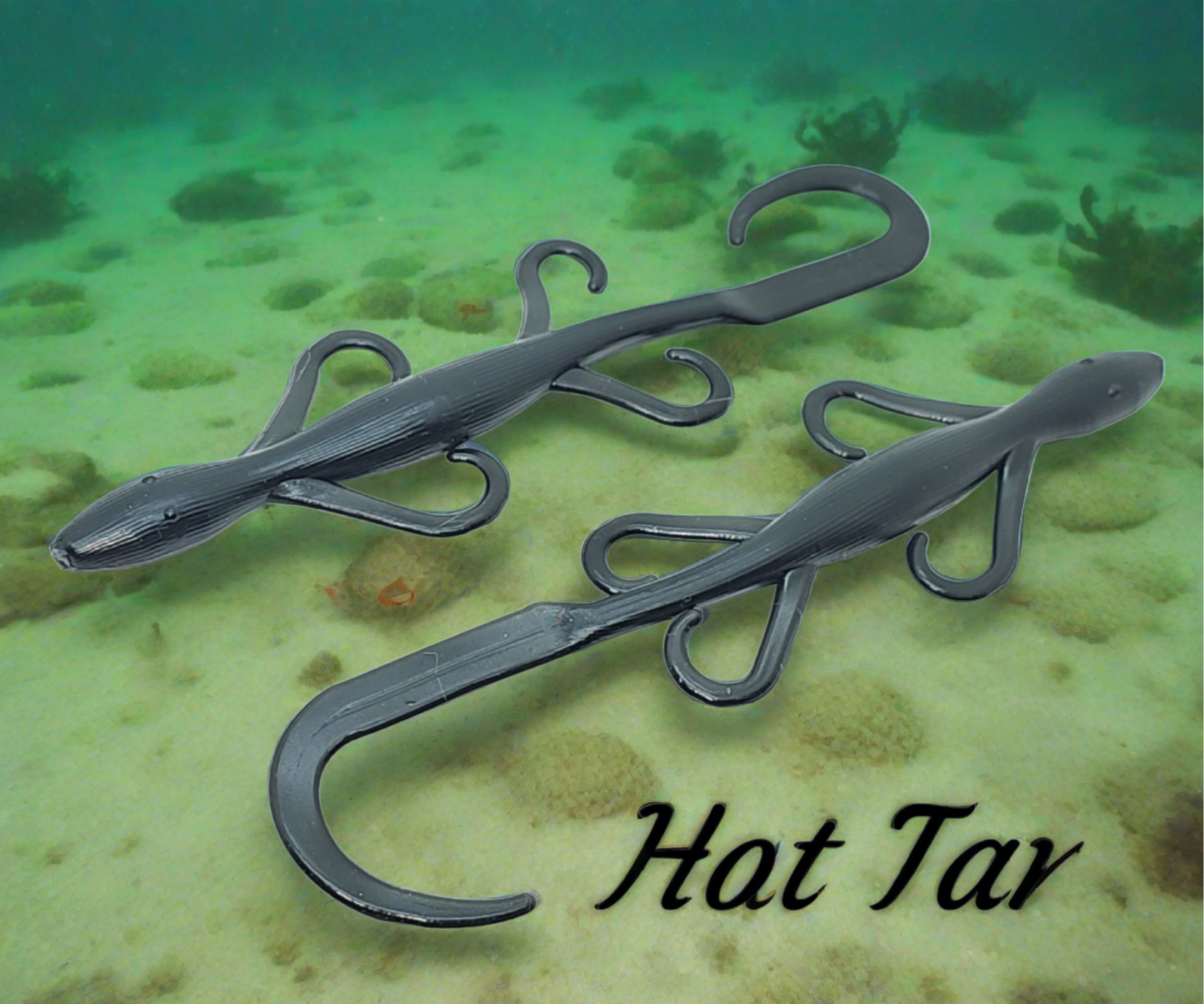 LZ1 - Hot Tar 6" Lizard 5 pack