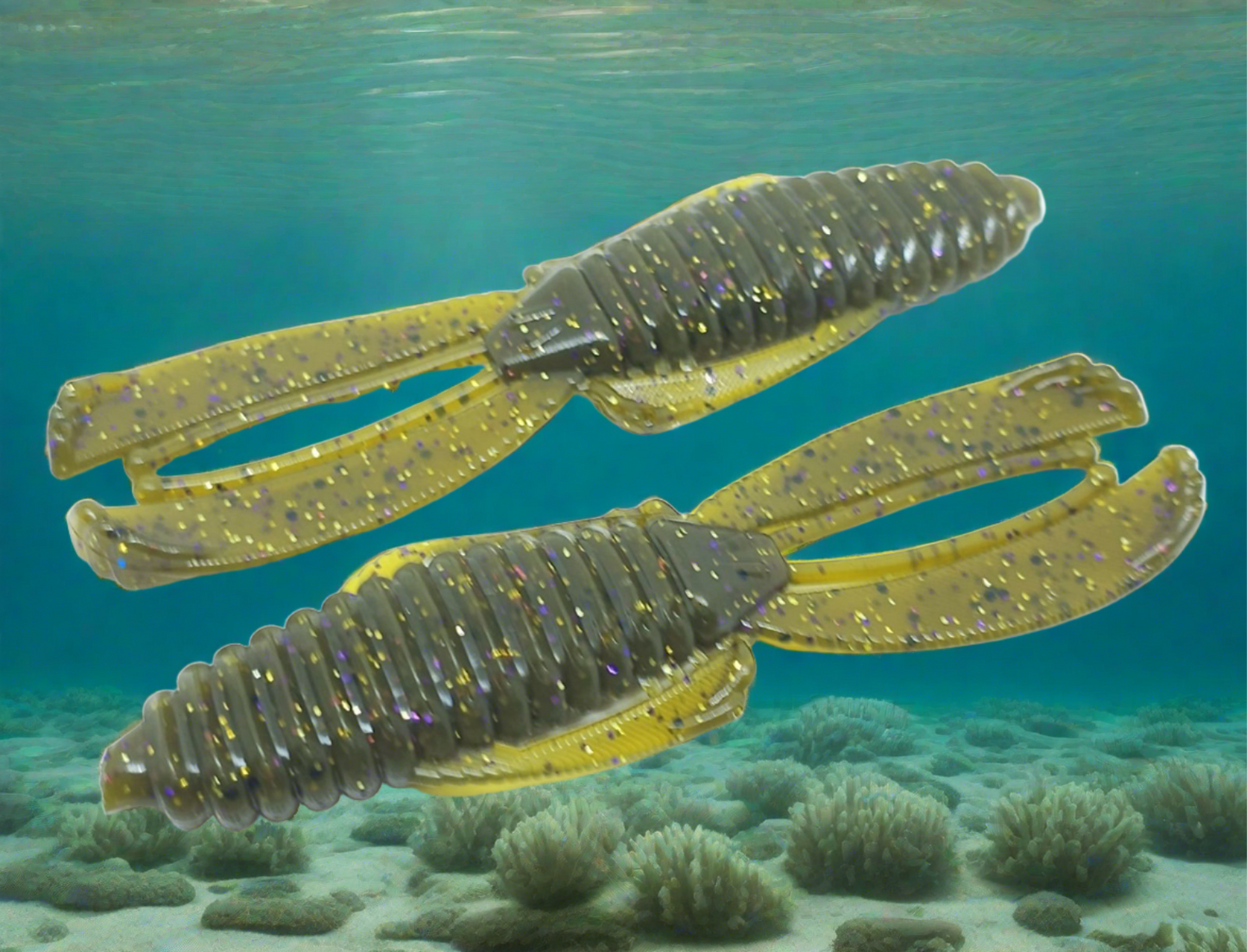 BM-4 Bagman Royal Green Pumpkin 4" Beaver 8 pack