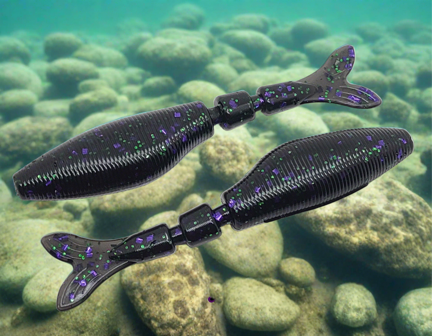 CS-1 Chatter Shad Plasma 8 pack.