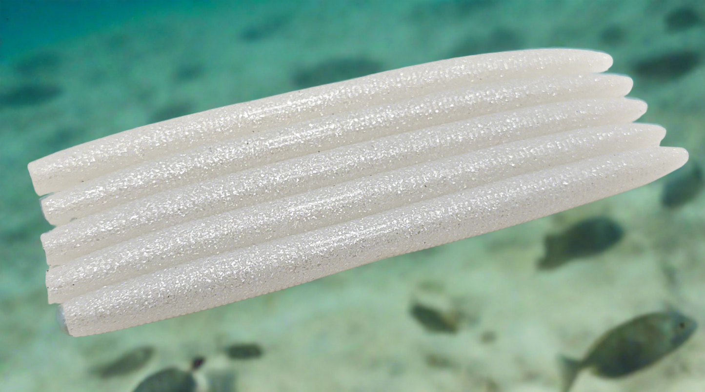 SW-3 stick worm- 5" FROSTBITE