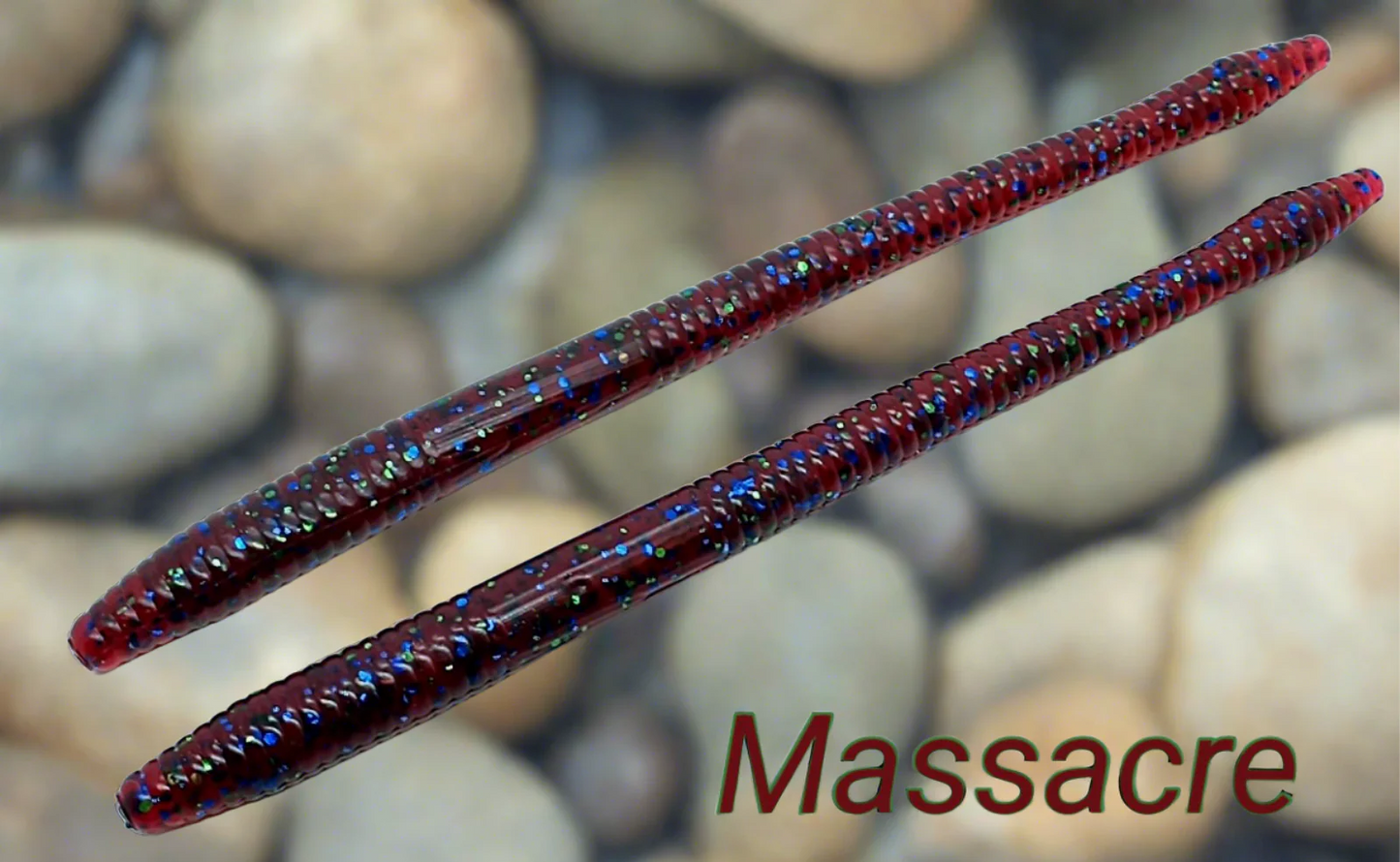 FW-3 F Ness Worm 6.25" 8 pack Massacre