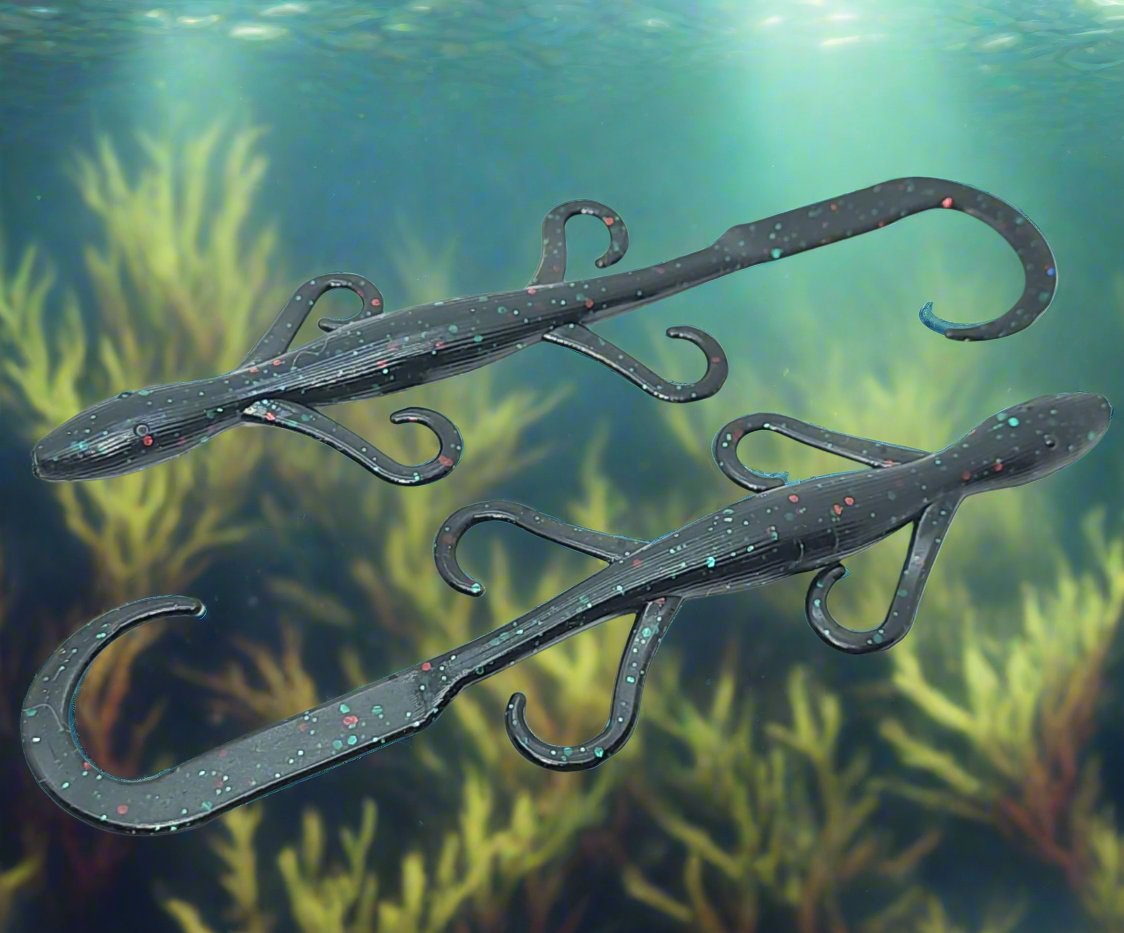 LZ2 - Bleeding Emerald 8" Lizard 8 Pack