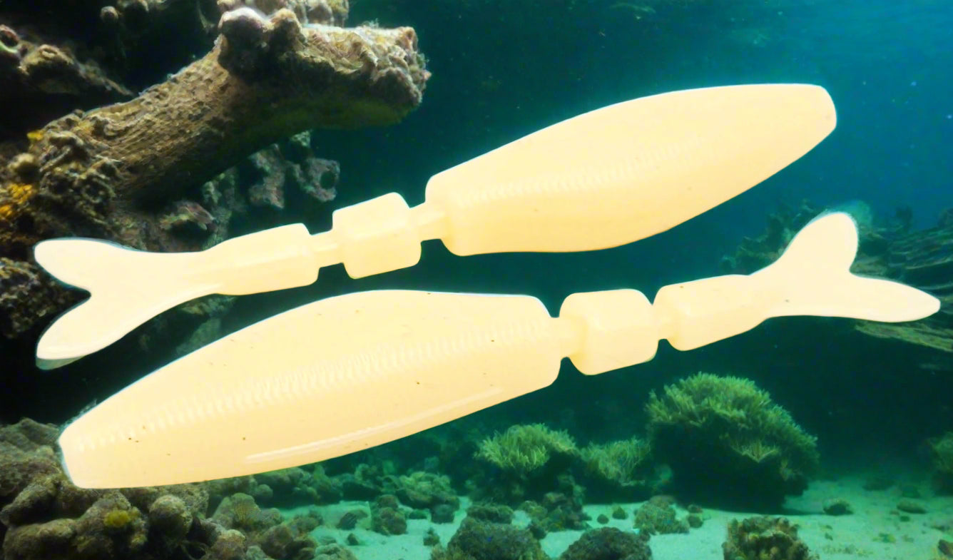 CS-8 Chatter Shad 8pk. Bone