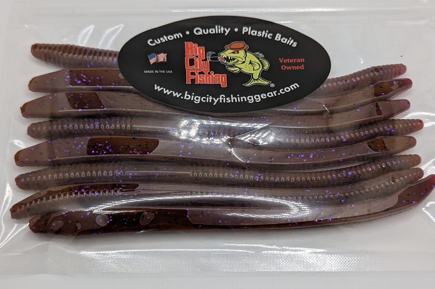 TRK-1 The Ruse Worm 6.25" PBJ 8 Pack