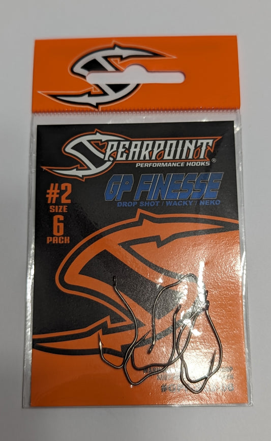Spearpoint Performance Hooks - 6 pack GP Finesse