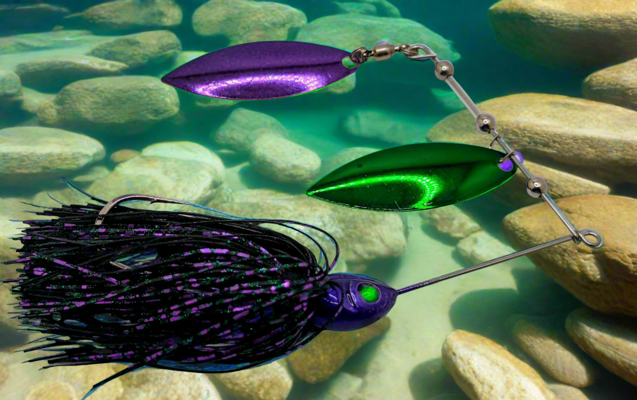 SB-16 Slasher Spinnerbait Plasma Bug DBL Willow