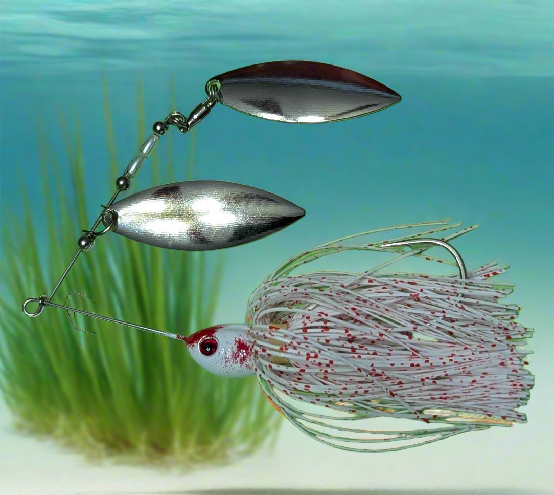 SB-3 Bleeding Shad Double Willow Nickle/Nickle
