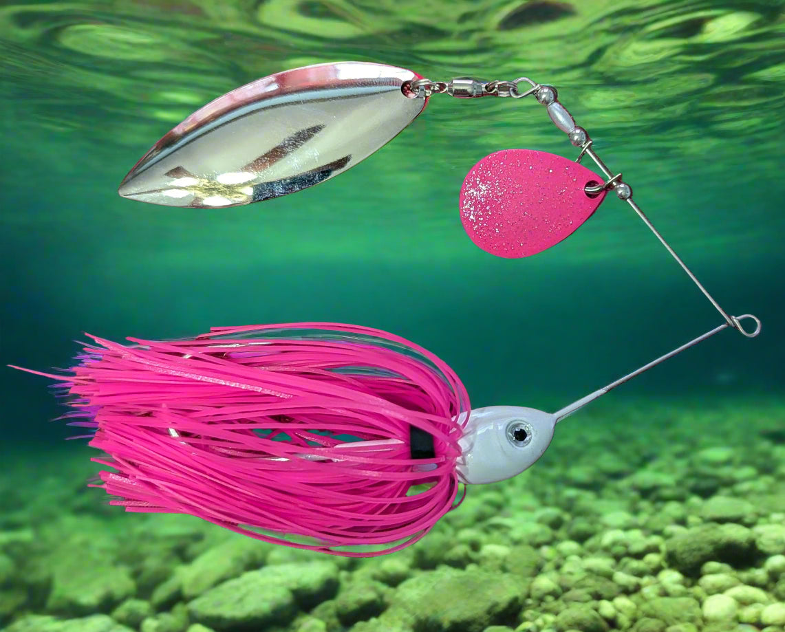 SB-17 Slasher Flamingo Hot Pink Spinnerbait