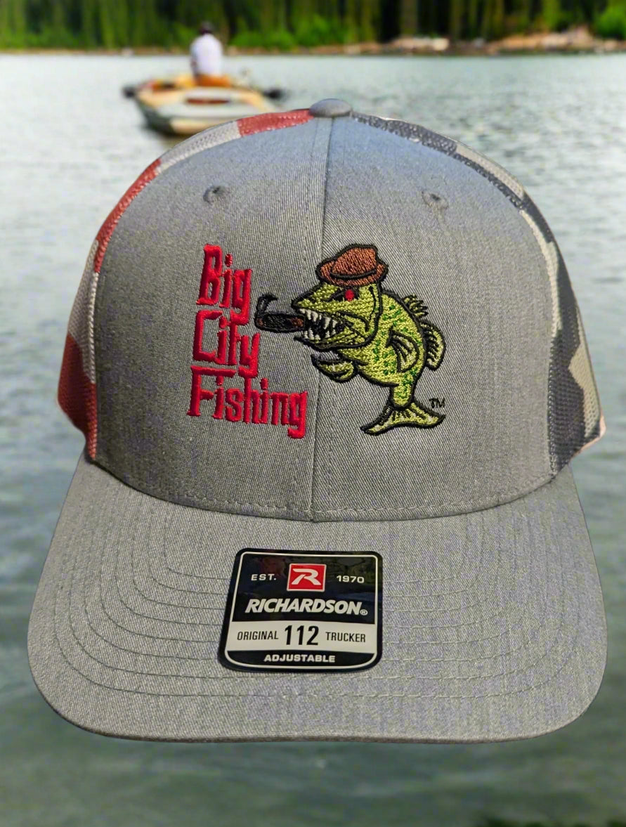 C-28 Richardson Hat Printed American Flag