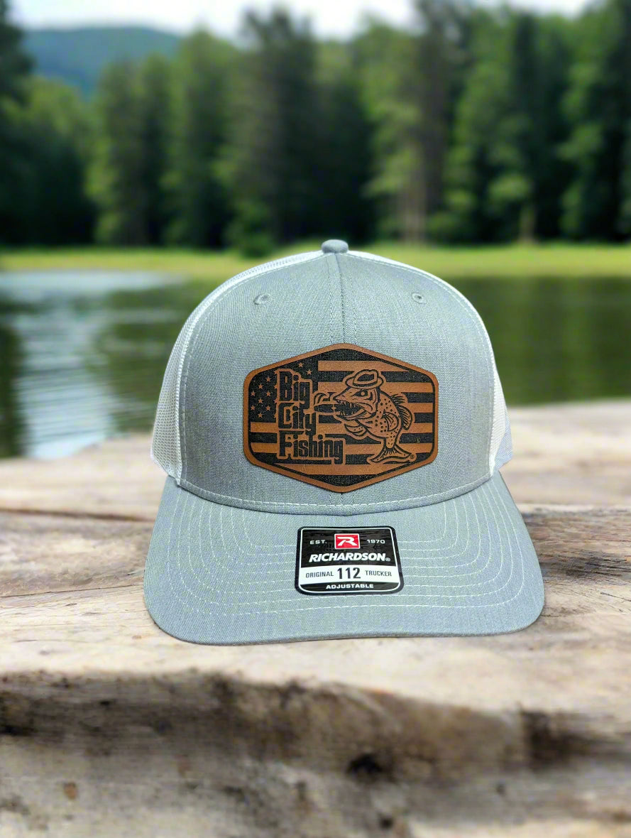 C-2 Richardson 112 - 6 panel Hat Heather/White