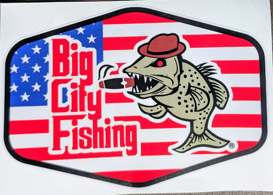 D-1 Big City Laminated Vinyl Decal