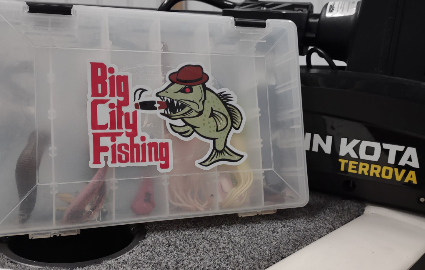 D-1 Big City Laminated Vinyl Decal