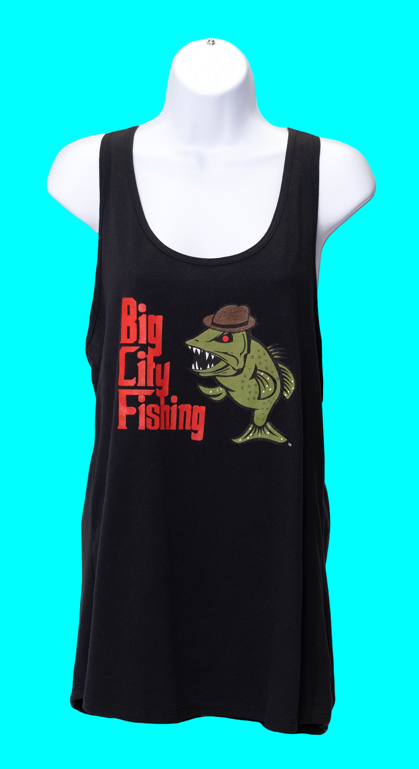 T-1 Ladies Black Tank Top (No Cigar)