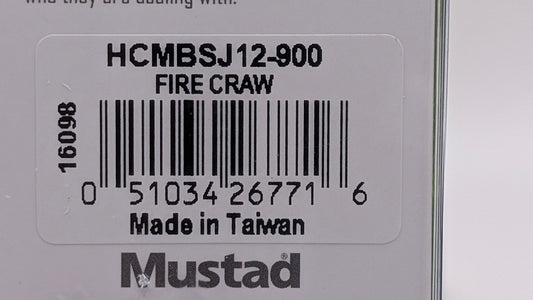 MCB-2 Mach Baits Slack Jaw - Fire Craw