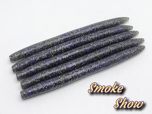 SW-7 Stick Worm - Smoke Show 8 pack