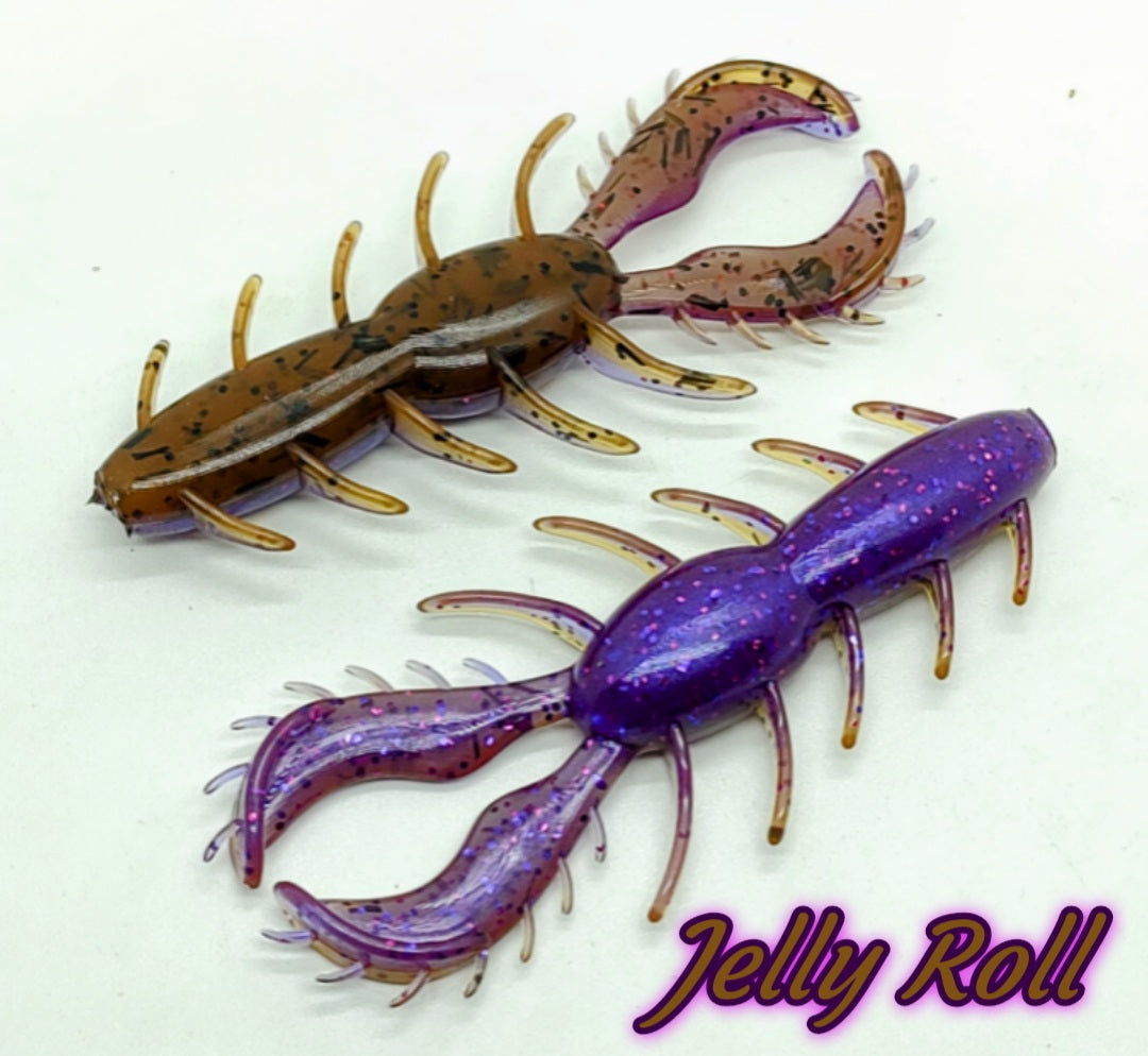 Craw-3 Sniper Craw Jelly Roll 8 Pack