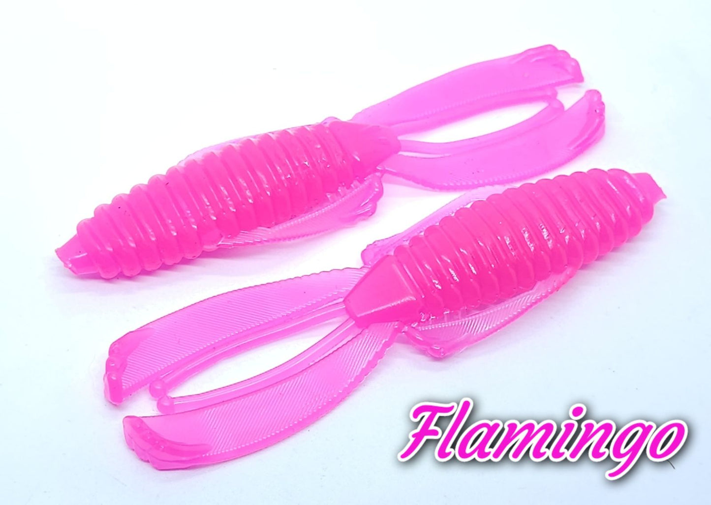 BM-1 The BigCity Bagman 4" Beaver Flamingo Hot Pink 8pk