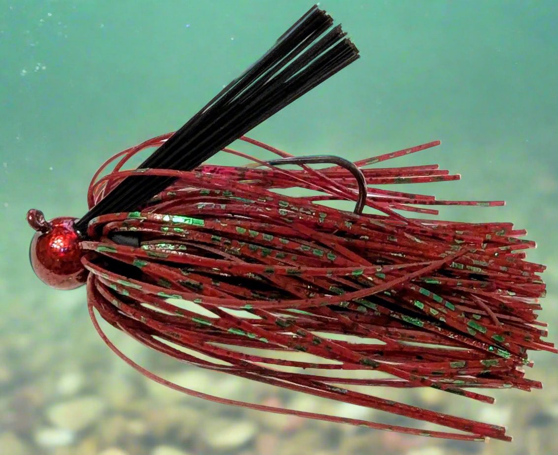 BJ-8 Ball Jig - Red Bug 1/4oz.