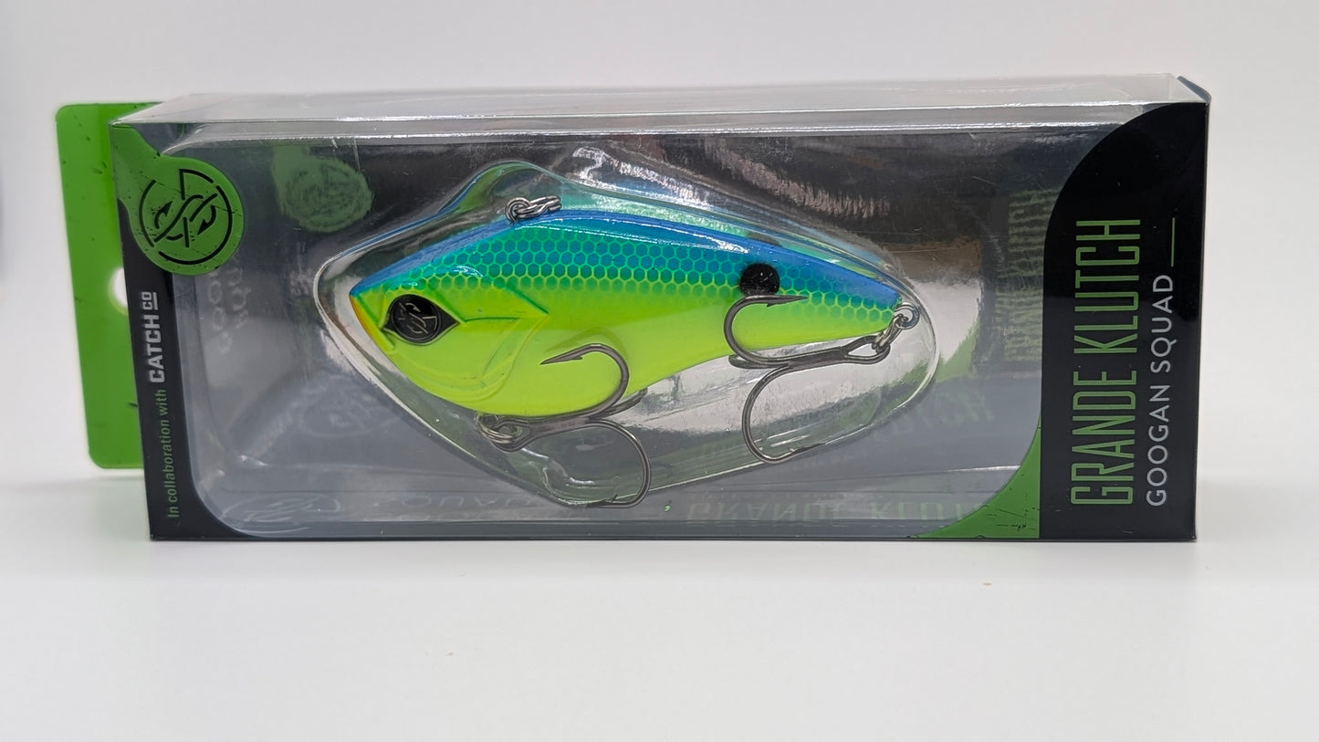 GCB-3 Googan Grande Klutch - Chartreuse Black Back